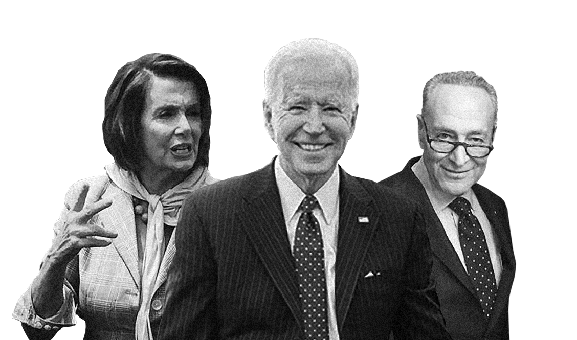 Nancy Pelosi, Joe Biden, Chuck Schumer